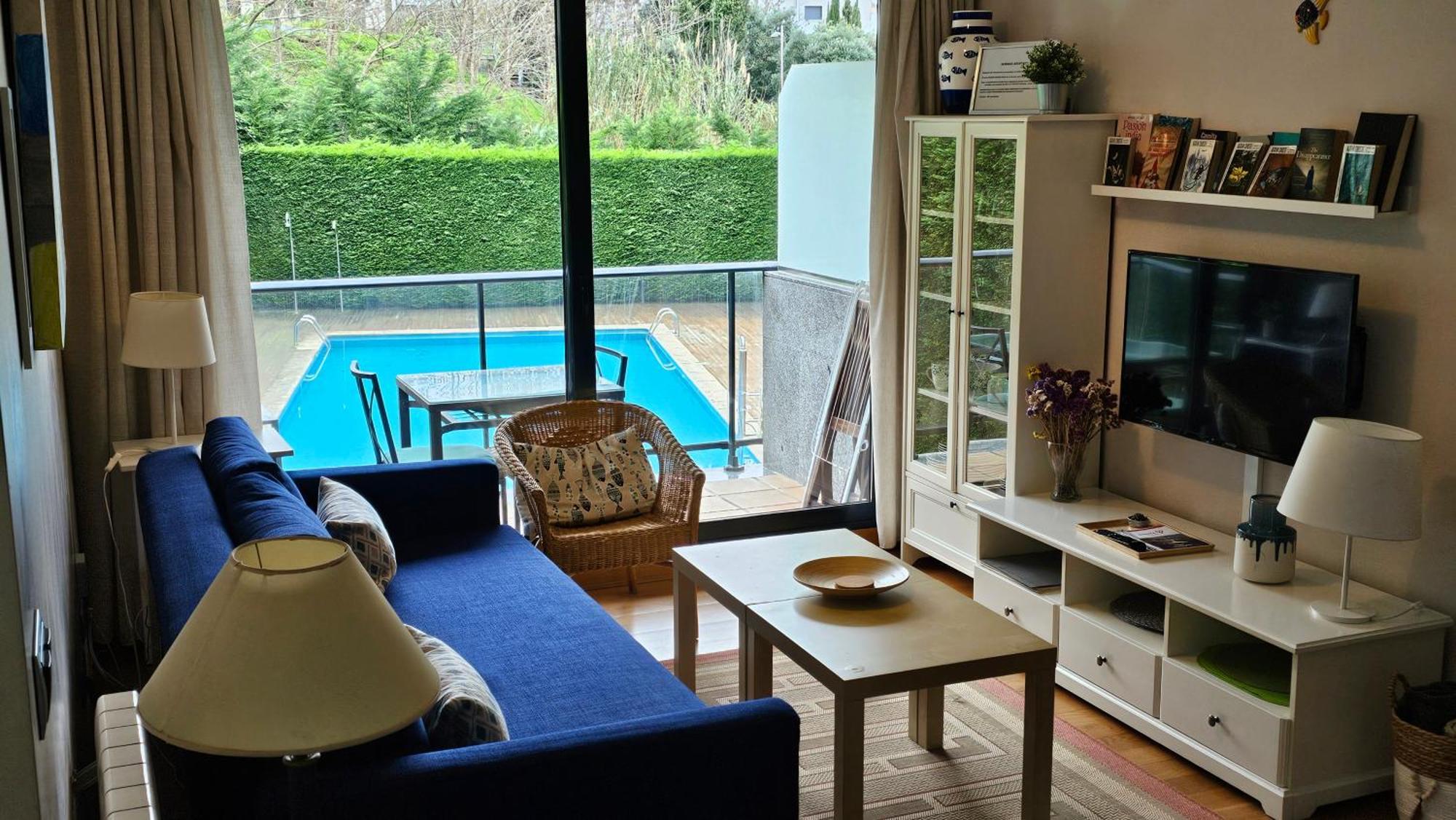 Ladeira Apartment Baiona Exterior photo